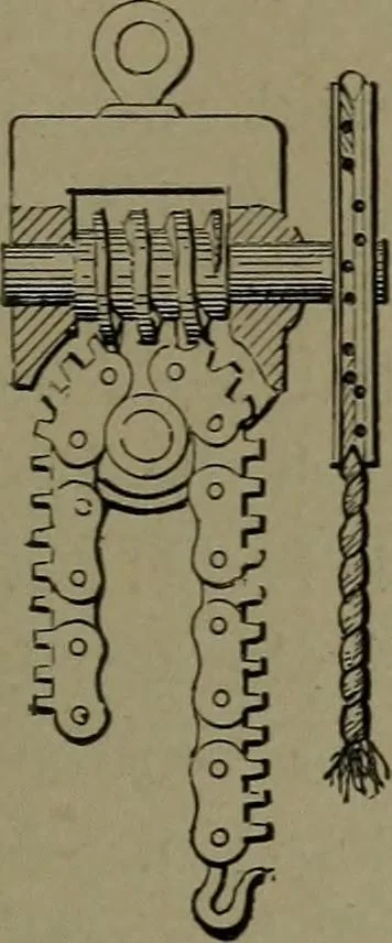 An illustration from Mechanical movements, powers and devices, 1911, leaf 262