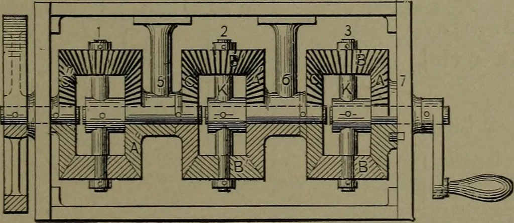 An illustration from Mechanical movements, powers and devices, 1911, leaf 262