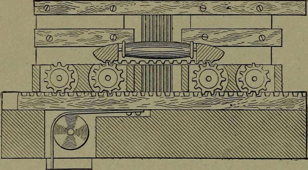 An illustration from Mechanical movements, powers and devices, 1911, leaf 293