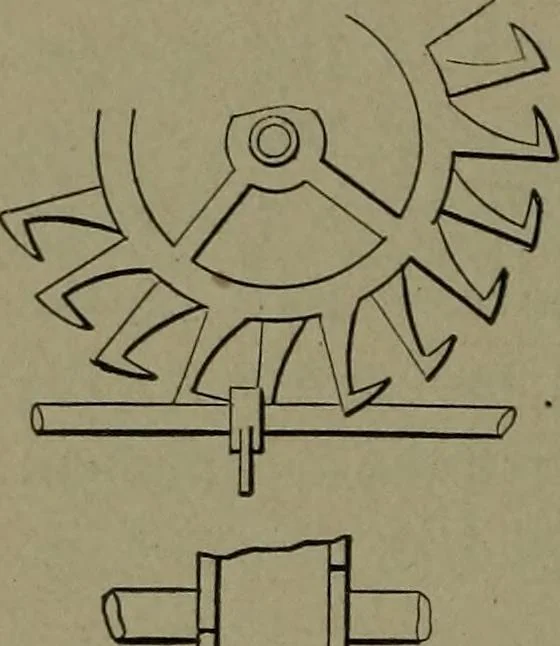 An illustration from Mechanical movements, powers and devices, 1911, leaf 297