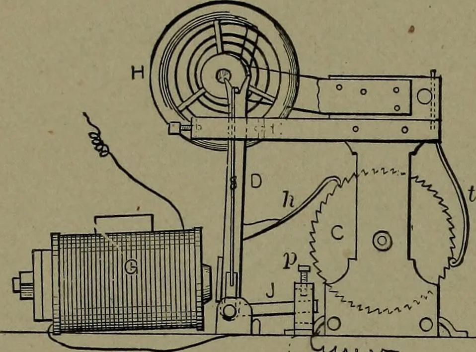 An illustration from Mechanical movements, powers and devices, 1911, leaf 305