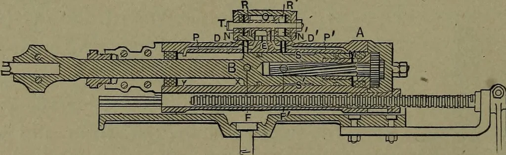 An illustration from Mechanical movements, powers and devices, 1911, leaf 309