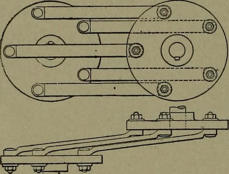 An illustration from Mechanical movements, powers and devices, 1911, leaf 331