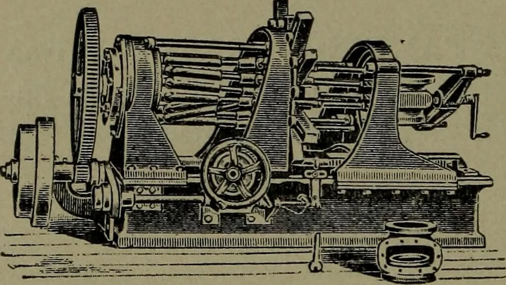 An illustration from Mechanical movements, powers and devices, 1911, leaf 341