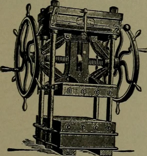 An illustration from Mechanical movements, powers and devices, 1911, leaf 354