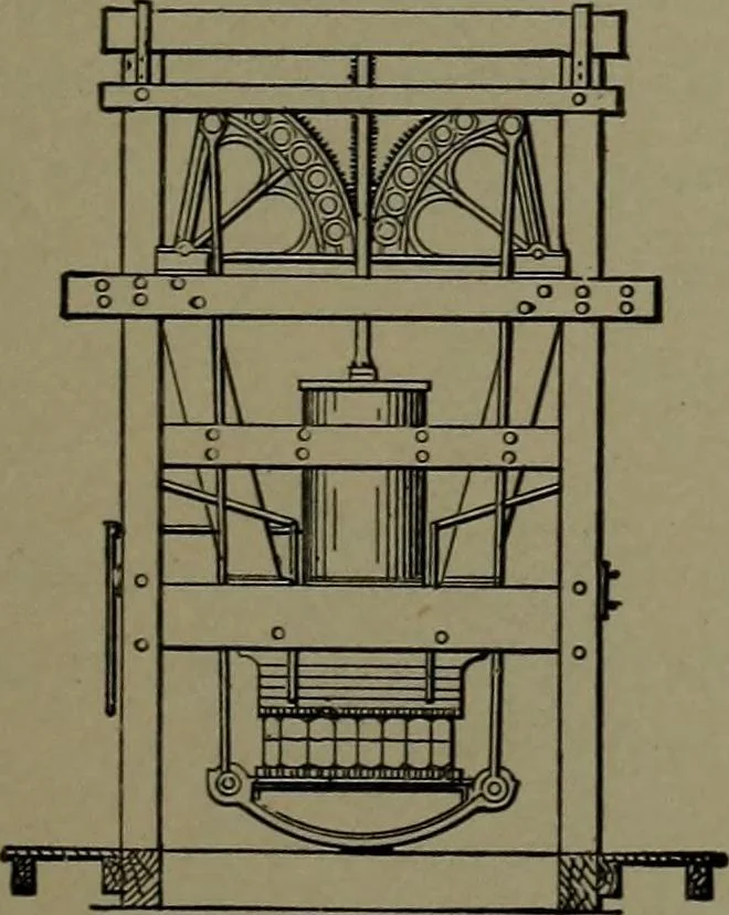 An illustration from Mechanical movements, powers and devices, 1911, leaf 354