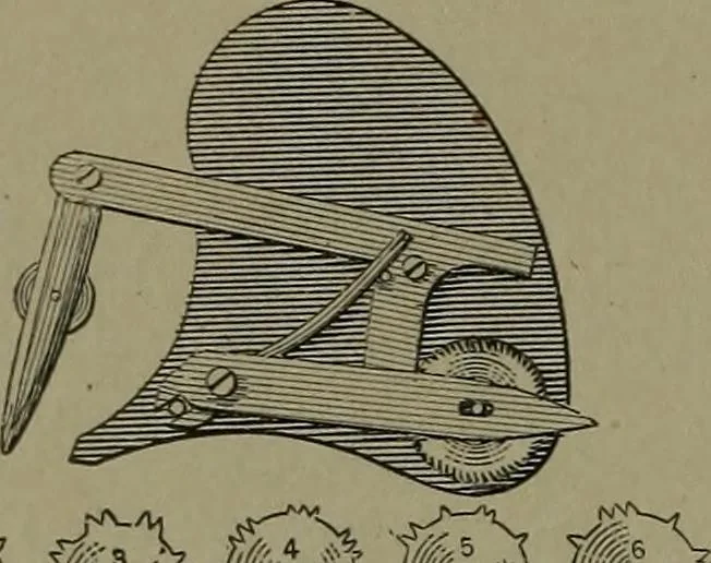 An illustration from Mechanical movements, powers and devices, 1911, leaf 381