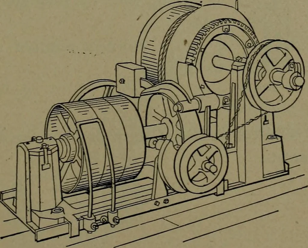 An illustration from Mechanical movements, powers and devices, 1911, leaf 388