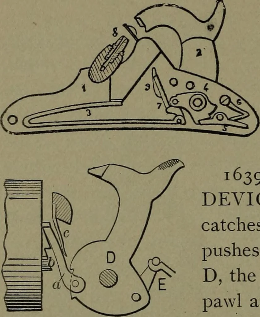 An illustration from Mechanical movements, powers and devices, 1911, leaf 405