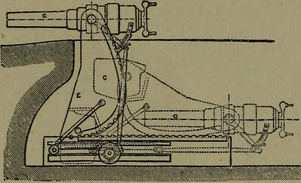 An illustration from Mechanical movements, powers and devices, 1911, leaf 407