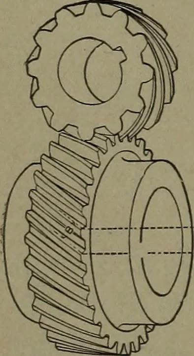 An illustration from Mechanical movements, powers and devices, 1911, leaf 53