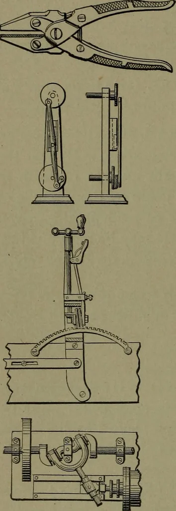 An illustration from Mechanical movements, powers and devices, 1911, leaf 55