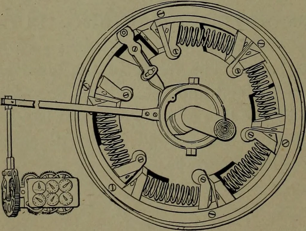 An illustration from Mechanical movements, powers and devices, 1911, leaf 57
