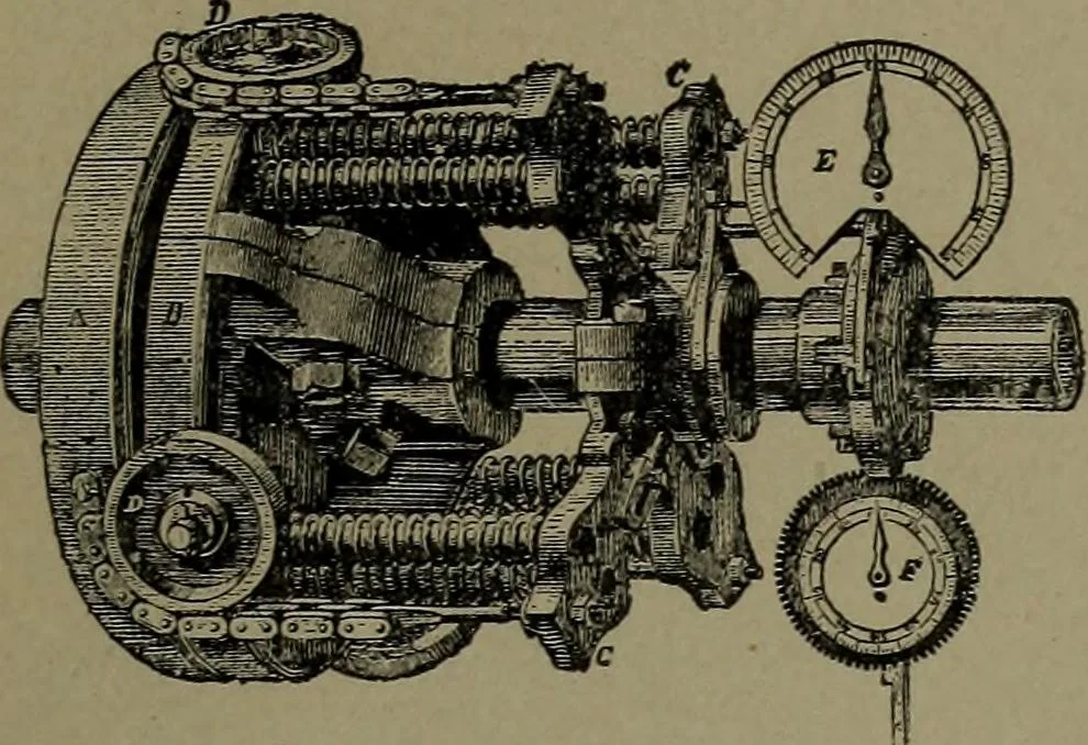 An illustration from Mechanical movements, powers and devices, 1911, leaf 60