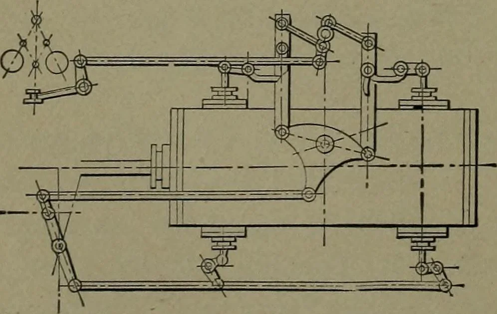 An illustration from Mechanical movements, powers and devices, 1911, leaf 87