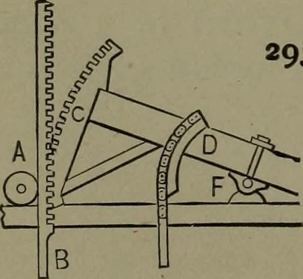 An illustration from Mechanical movements, powers and devices, 1911, leaf 93