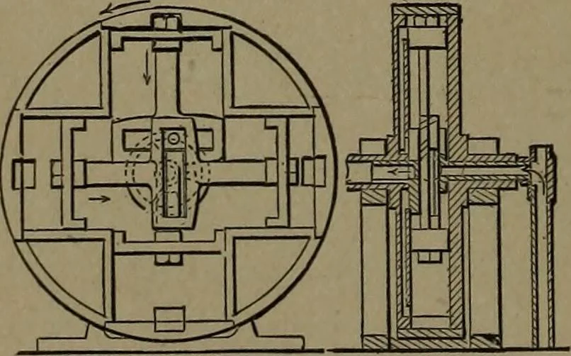 An illustration from Mechanical movements, powers and devices, 1907, leaf 105