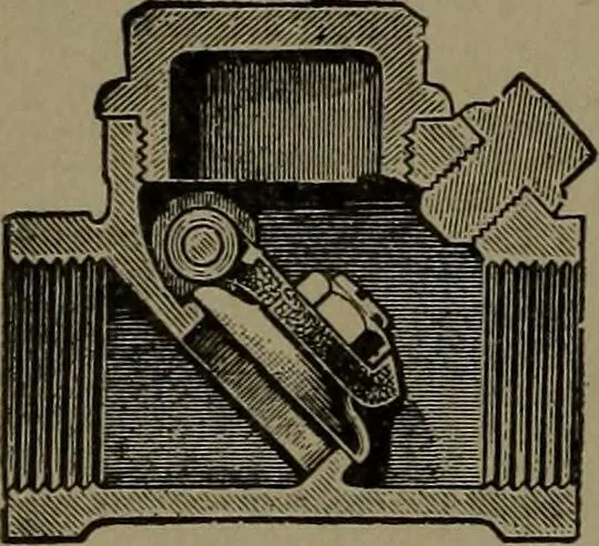 An illustration from Mechanical movements, powers and devices, 1907, leaf 125