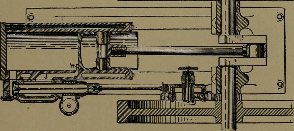 An illustration from Mechanical movements, powers and devices, 1907, leaf 128