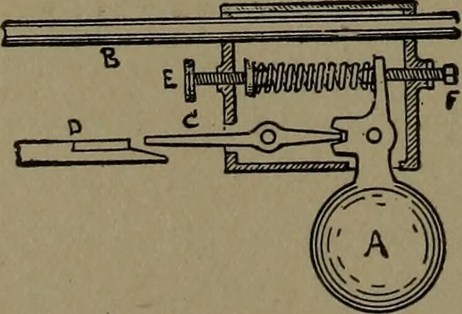 An illustration from Mechanical movements, powers and devices, 1907, leaf 133