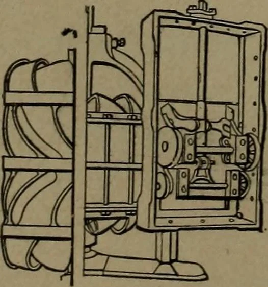 An illustration from Mechanical movements, powers and devices, 1907, leaf 147