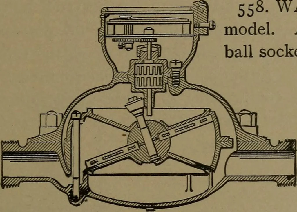 An illustration from Mechanical movements, powers and devices, 1907, leaf 162