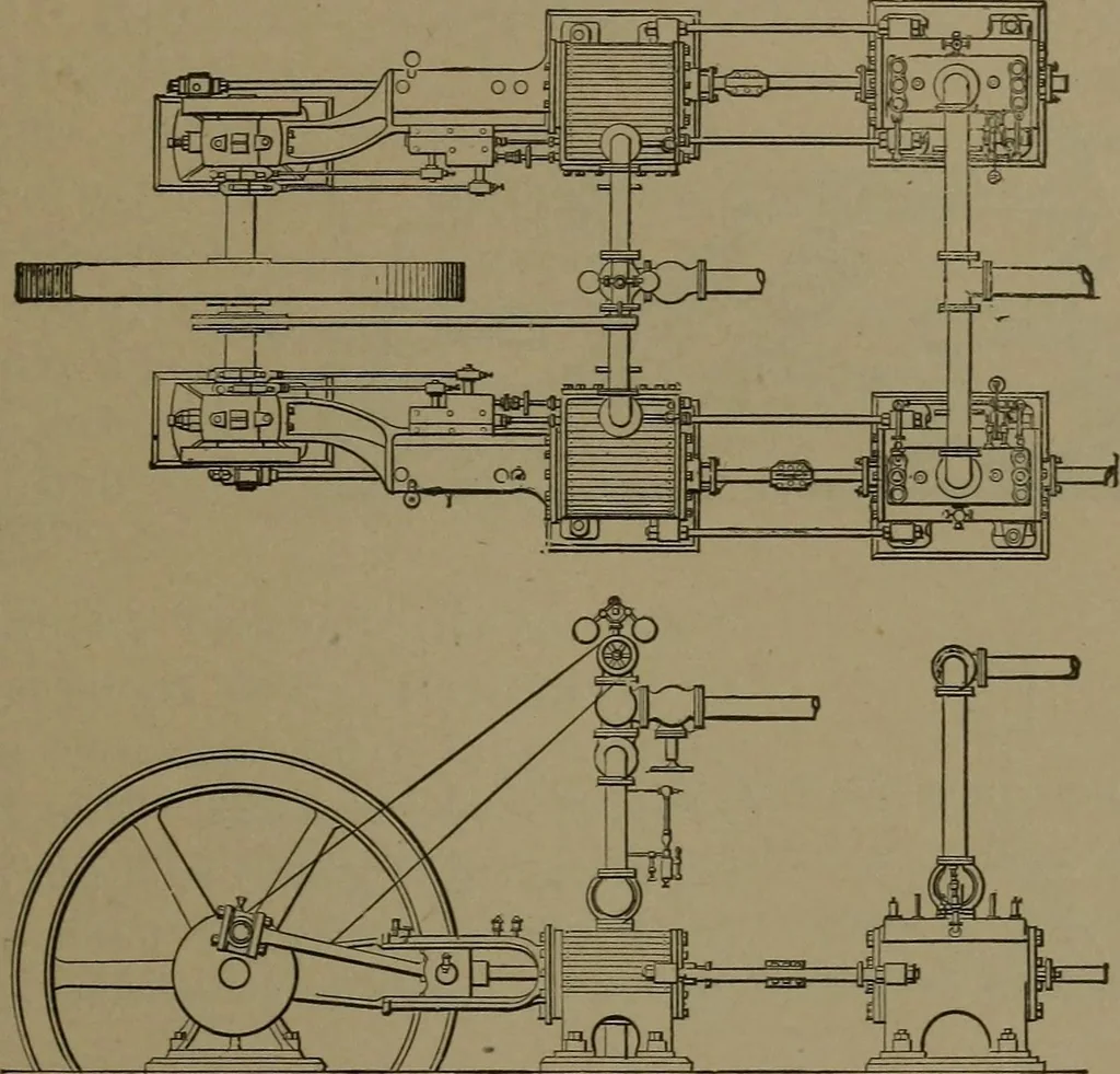 An illustration from Mechanical movements, powers and devices, 1907, leaf 184