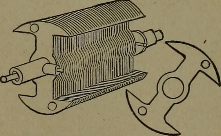An illustration from Mechanical movements, powers and devices, 1907, leaf 201
