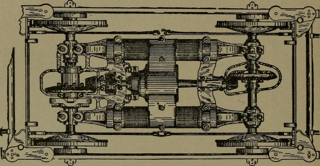 An illustration from Mechanical movements, powers and devices, 1907, leaf 205
