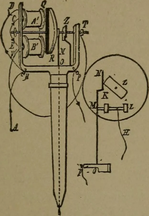 An illustration from Mechanical movements, powers and devices, 1907, leaf 212