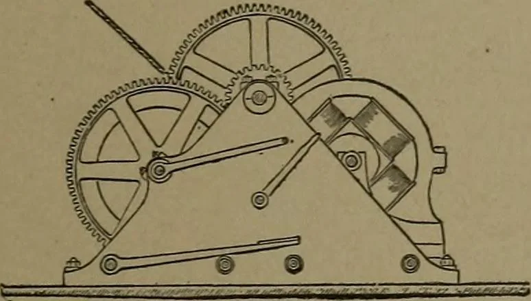 An illustration from Mechanical movements, powers and devices, 1907, leaf 212