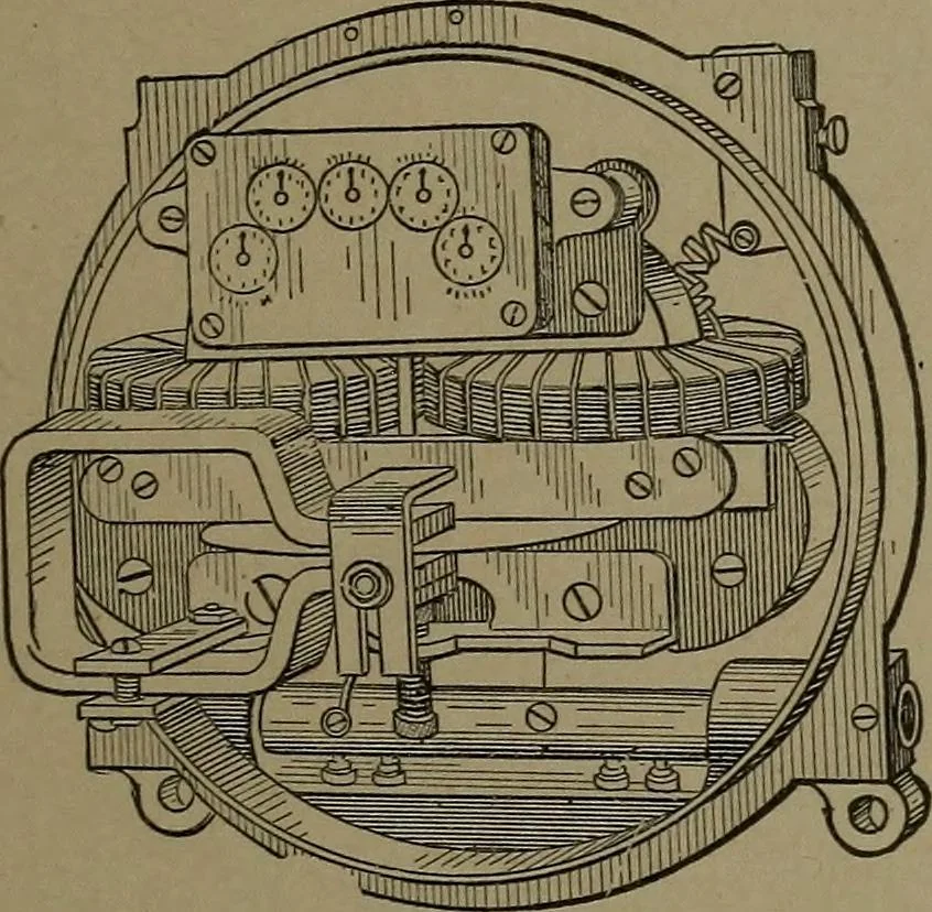 An illustration from Mechanical movements, powers and devices, 1907, leaf 214