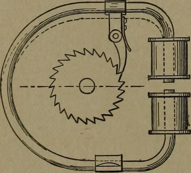 An illustration from Mechanical movements, powers and devices, 1907, leaf 215