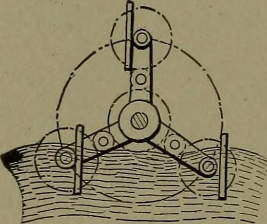 An illustration from Mechanical movements, powers and devices, 1907, leaf 225