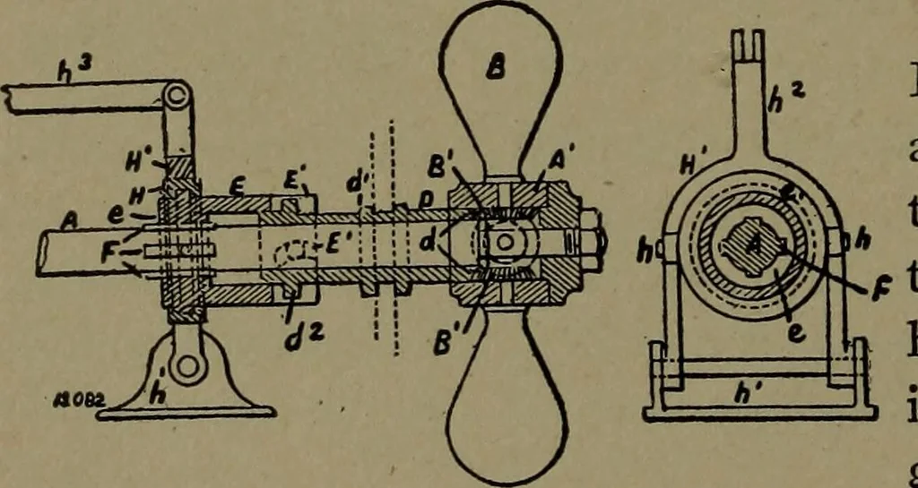 An illustration from Mechanical movements, powers and devices, 1907, leaf 227