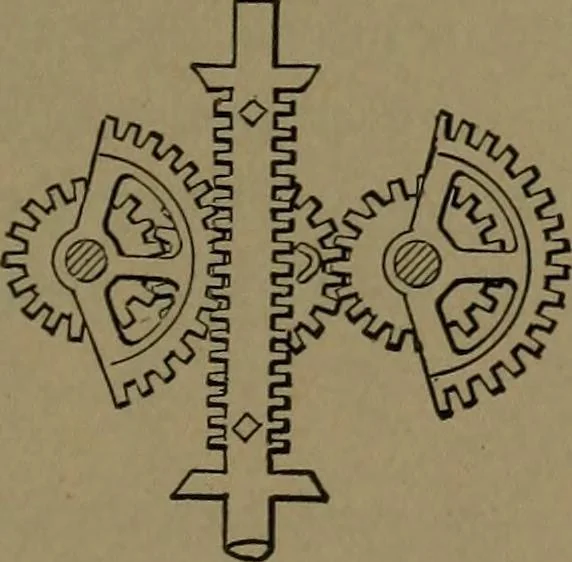 An illustration from Mechanical movements, powers and devices, 1907, leaf 242