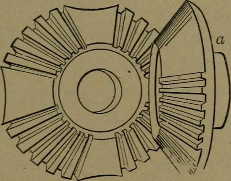 An illustration from Mechanical movements, powers and devices, 1907, leaf 254