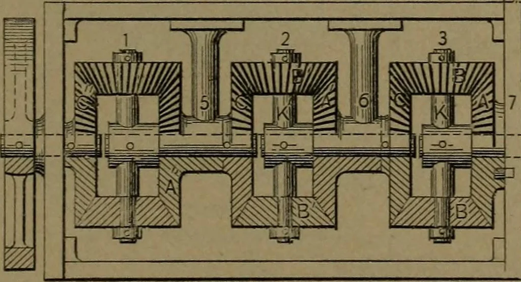 An illustration from Mechanical movements, powers and devices, 1907, leaf 262