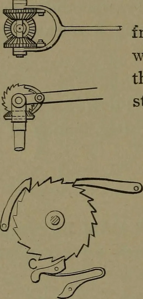 An illustration from Mechanical movements, powers and devices, 1907, leaf 269