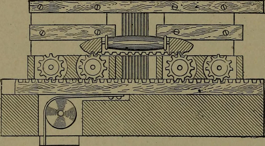 An illustration from Mechanical movements, powers and devices, 1907, leaf 293