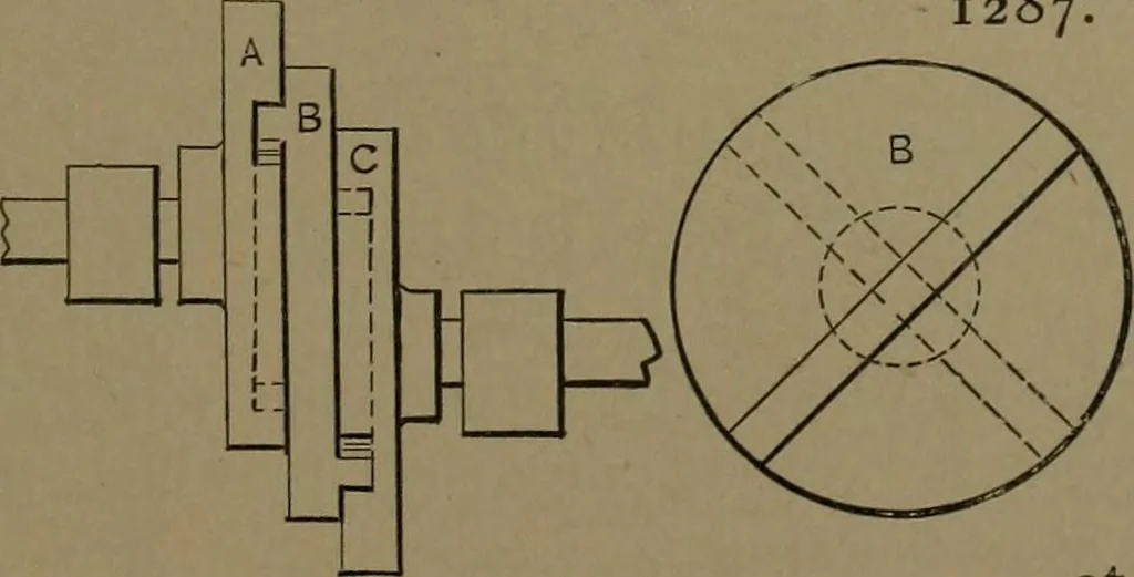 An illustration from Mechanical movements, powers and devices, 1907, leaf 328