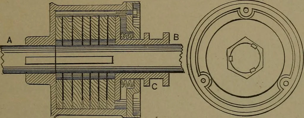 An illustration from Mechanical movements, powers and devices, 1907, leaf 332
