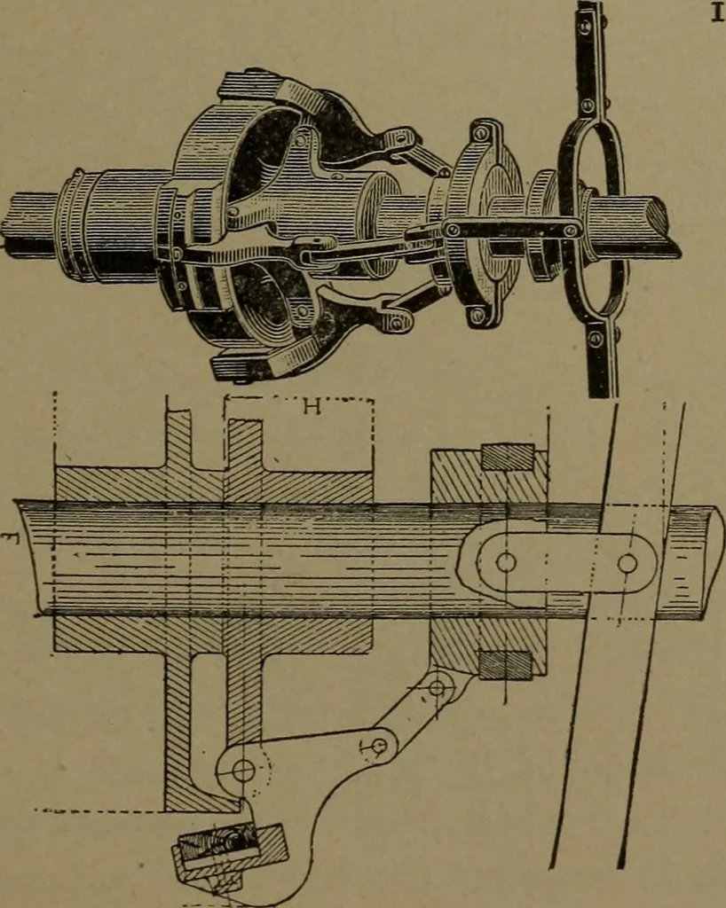An illustration from Mechanical movements, powers and devices, 1907, leaf 332