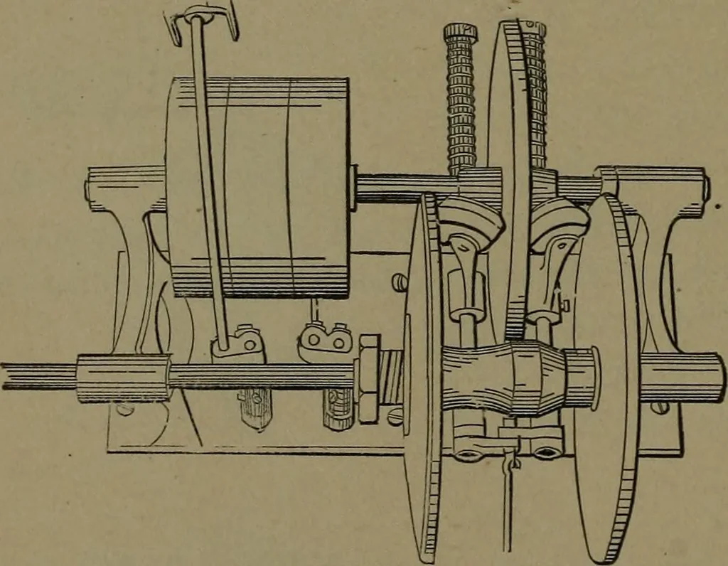 An illustration from Mechanical movements, powers and devices, 1907, leaf 335
