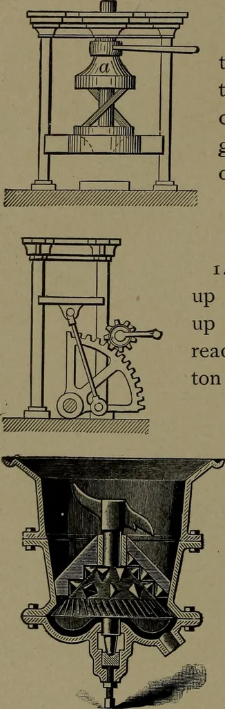 An illustration from Mechanical movements, powers and devices, 1907, leaf 355