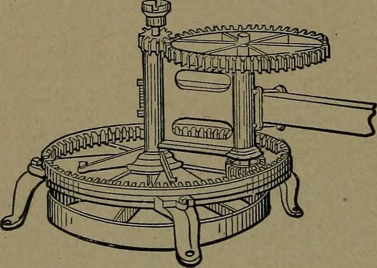 An illustration from Mechanical movements, powers and devices, 1907, leaf 383