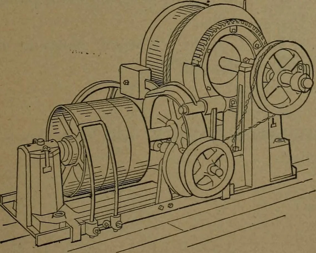 An illustration from Mechanical movements, powers and devices, 1907, leaf 388