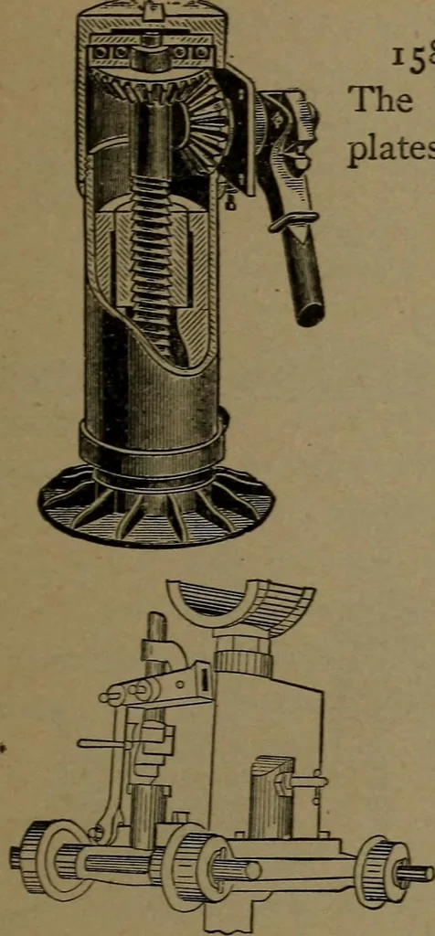 An illustration from Mechanical movements, powers and devices, 1907, leaf 394