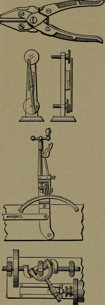 An illustration from Mechanical movements, powers and devices, 1907, leaf 55