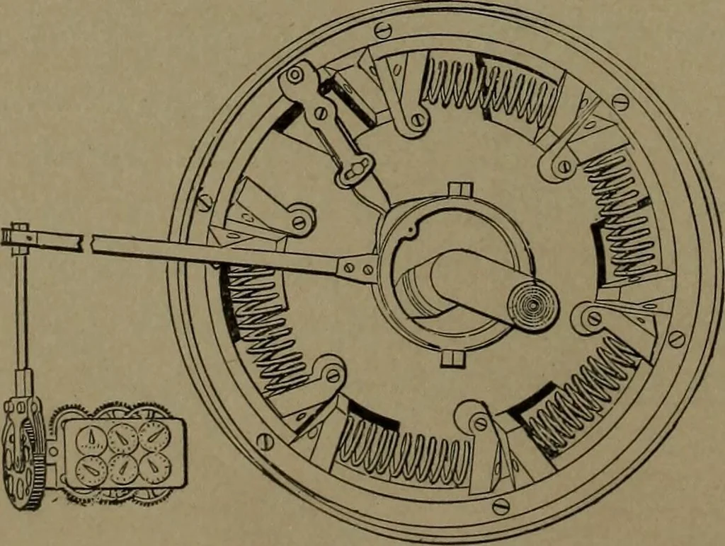 An illustration from Mechanical movements, powers and devices, 1907, leaf 57